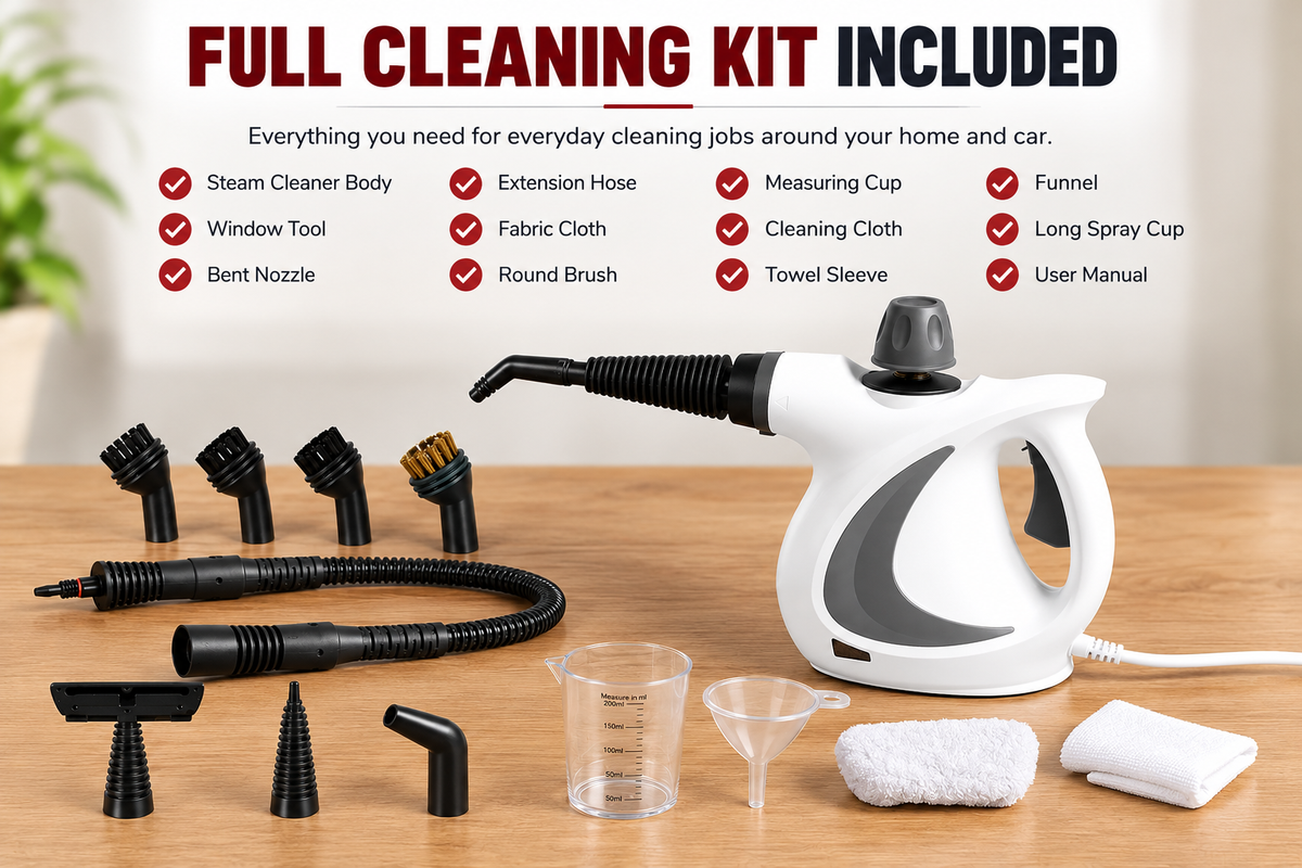 Your Complete Steam Cleaning Kit