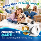 Handheld Steam Cleaner | Effortless, Powerful & Chemical-Free Deep Cleaning (12-Piece Kit)