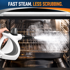 Handheld Steam Cleaner | Effortless, Powerful & Chemical-Free Deep Cleaning (12-Piece Kit)