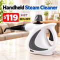 Handheld Steam Cleaner | Effortless, Powerful & Chemical-Free Deep Cleaning (12-Piece Kit)