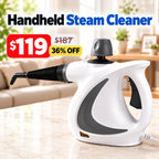Handheld Steam Cleaner | Effortless, Powerful & Chemical-Free Deep Cleaning (12-Piece Kit)