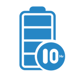 Up to 10 Hours Battery Life